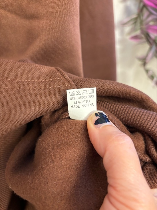 Backwoods Mens Brown Hoodie Sweatshirt Size Large Cigar Streetwear Western - Picture 8 of 8